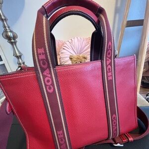 Coach Red Smith Tote Bag
